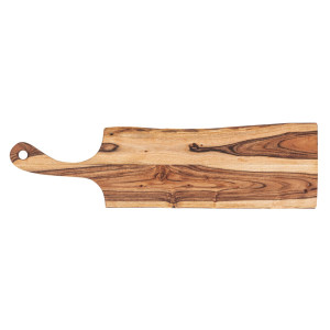 Servierbrett Holzbrett Masterbox 6-teilig Dekotablett Odin 70x20cm Dekobrett Akazie massiv