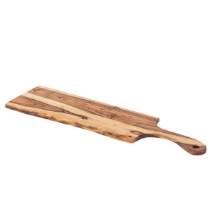 Servierbrett Holzbrett Masterbox 6-teilig Dekotablett Odin 70x20cm Dekobrett Akazie massiv