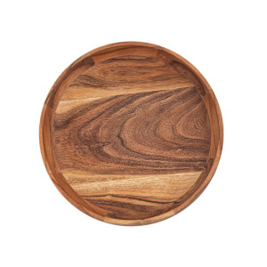 Obstschale Deko Schale Holz Masterbox 8-teilig ø30cm lebensmittelecht Akazie massiv