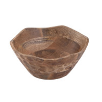 Dekoschale Holzschale ø25 cm H6cm rund Origin schlicht Mangoholz massiv
