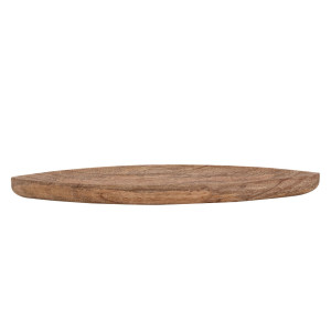 Dekoschale Holzschale B40xH3xT14cm Masterbox 16-teilig Boot schiffförmig Mangoholz massiv