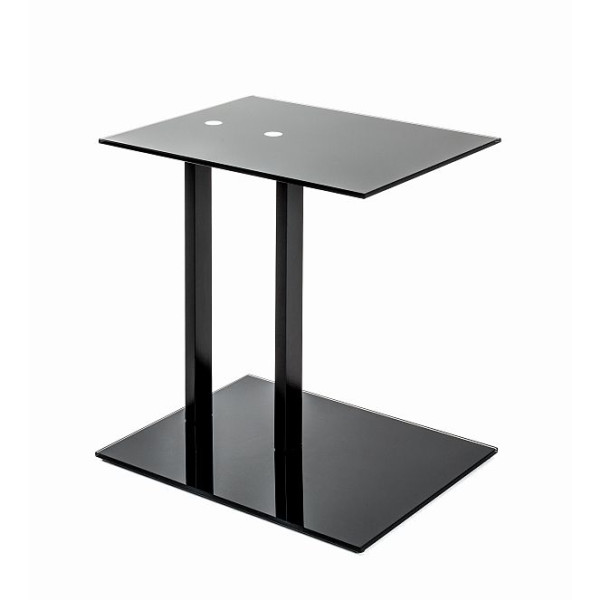 Beistelltisch schwarz 45x35x50cm
