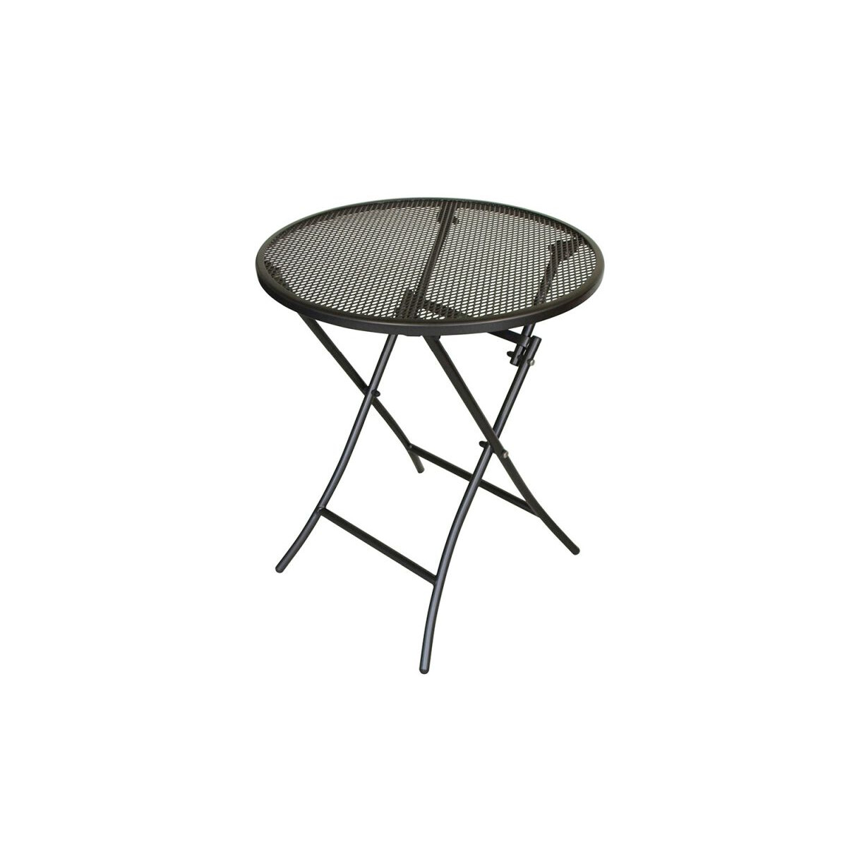 Klapptisch 60cm rund Streckmetall
