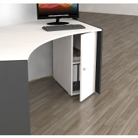 Kerkmann Ecktheke Theke Bari Kompakt (B)1500x(T)950x(H)1080mm