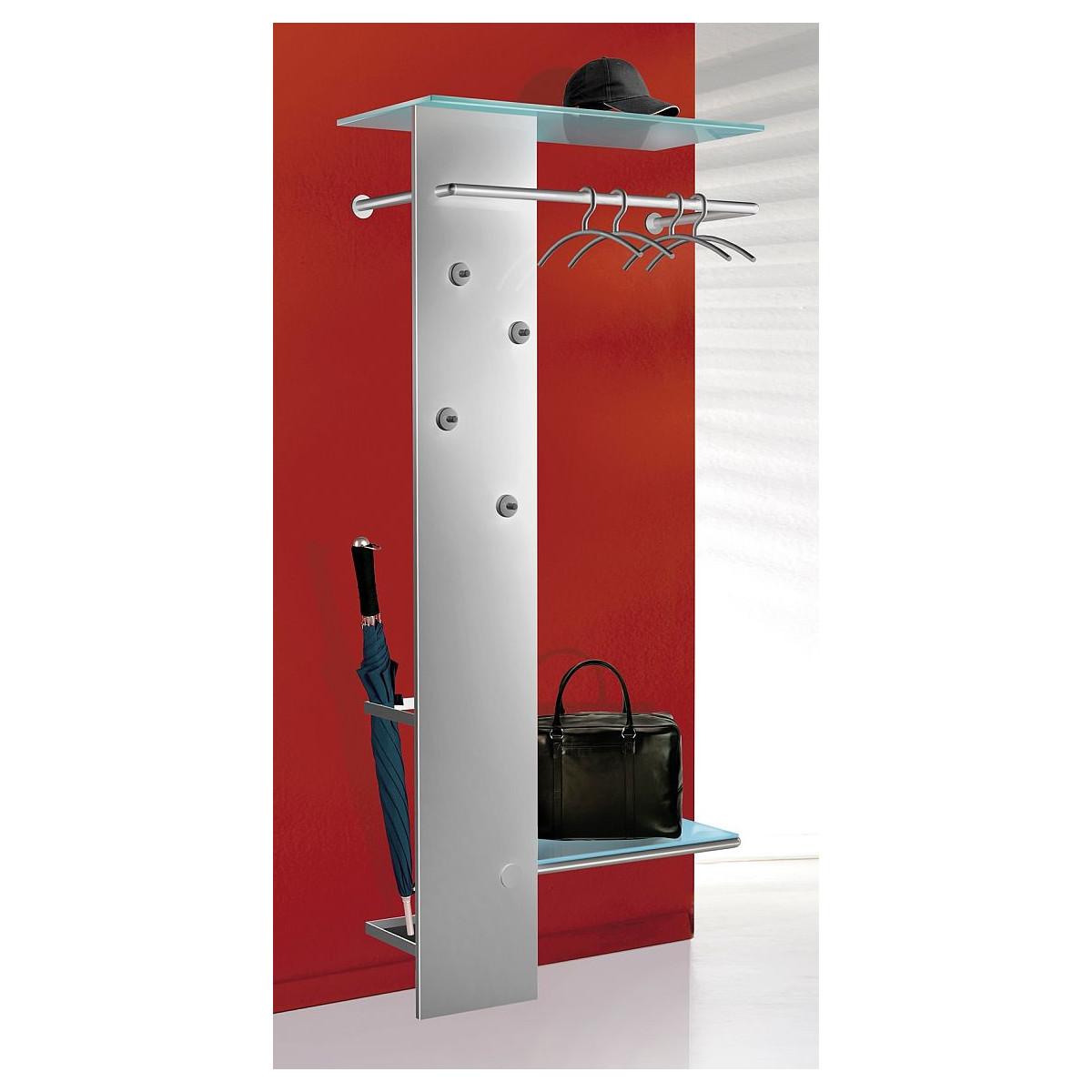 Kerkmann Elegante Garderobe Kent alusilber