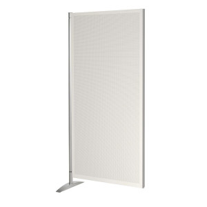Kerkmann Spezial Akustikwand Sichtschutzwand METROPOL grauweiß 80x45x175cm