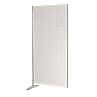 Kerkmann Spezial Akustikwand Sichtschutzwand METROPOL grauweiß 80x45x175cm