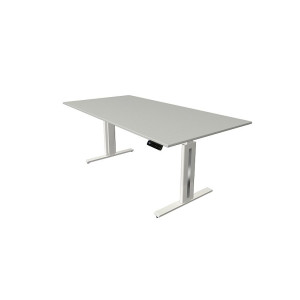 Kerkmann Move 3 fresh Schreibtisch Steh- und Sitztisch  (B) 200 x (T) 100 cm