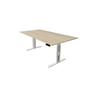 Kerkmann Move 3 fresh Schreibtisch Steh- und Sitztisch  (B) 200 x (T) 100 cm