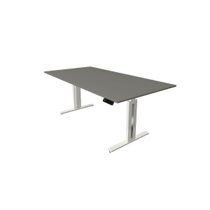 Kerkmann Move 3 fresh Schreibtisch Steh- und Sitztisch  (B) 200 x (T) 100 cm