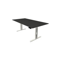 Kerkmann Move 3 fresh Schreibtisch Steh- und Sitztisch  (B) 200 x (T) 100 cm