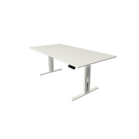 Kerkmann Move 3 fresh Schreibtisch Steh- und Sitztisch  (B) 200 x (T) 100 cm
