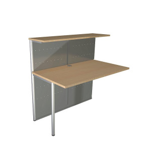 Kerkmann Design-Theke Kompakt-Theke Genua Typ 1 B 348 × T 70 × H 115 cm