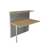 Kerkmann Design-Theke Kompakt-Theke Genua Typ 1 B 348 × T 70 × H 115 cm