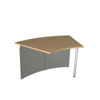 Kerkmann Design-Theke Kompakt-Theke Genua Typ 2 B 236 × T 244,5 × H  72/115 cm