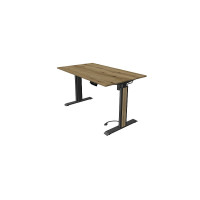 Kerkmann Schreibtisch Sitz- /Stehtisch Move 1 advance anthrazit 140x80x74-123 cm