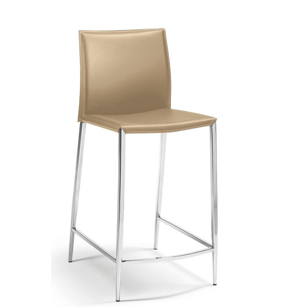 Mayer 1147 Barhocker myAlto chrom Lederfaserstoff sand