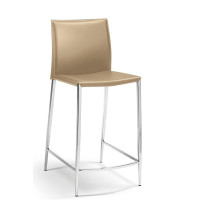 Mayer 1147 Barhocker myAlto chrom Lederfaserstoff sand