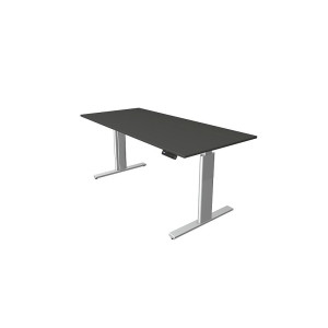 Kerkmann Schreibtisch Sitz-Stehtisch MOVE 3 silber 180x80x74-120cm elektr. höhenverstellbar