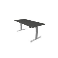 Kerkmann Schreibtisch Sitz-Stehtisch MOVE 3 silber 180x80x74-120cm elektr. höhenverstellbar