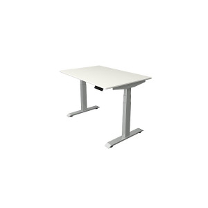 Kerkmann Schreibtisch Sitz-Stehtisch Move 4 silber 120x80x64-129cm elektr. höhenverstellbar