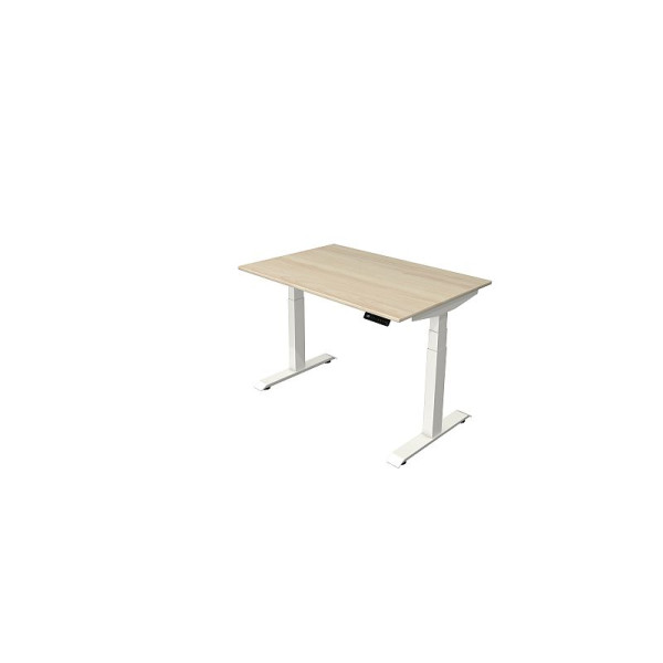 Kerkmann Schreibtisch Sitz-Stehtisch Move 4 weiss 140x80x64-129cm elektr. höhenverstellbar