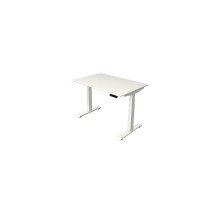 Kerkmann Schreibtisch Sitz-Stehtisch Move 4 weiss 140x80x64-129cm elektr. höhenverstellbar