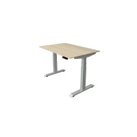 Kerkmann Schreibtisch Sitz-Stehtisch Move 4 silber 140x80x64-129cm elektr. höhenverstellbar