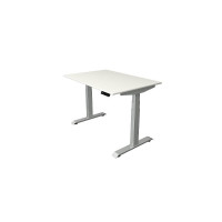 Kerkmann Schreibtisch Sitz-Stehtisch Move 4 silber 140x80x64-129cm elektr. höhenverstellbar