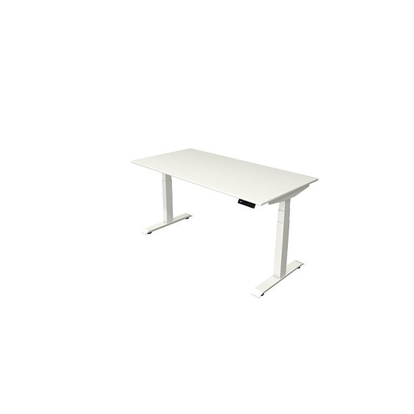 Kerkmann Schreibtisch Sitz-Stehtisch Move 4 weiss 160x80x64-129cm elektr. höhenverstellbar