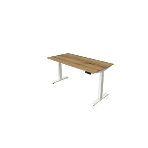Kerkmann Schreibtisch Sitz-Stehtisch Move 4 weiss 160x80x64-129cm elektr. höhenverstellbar