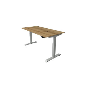 Kerkmann Schreibtisch Sitz-Stehtisch Move 4 silber 160x80x64-129cm elektr. höhenverstellbar