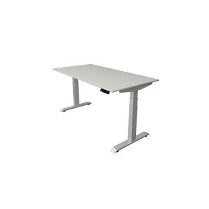 Kerkmann Schreibtisch Sitz-Stehtisch Move 4 silber 160x80x64-129cm elektr. höhenverstellbar