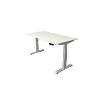 Kerkmann Schreibtisch Sitz-Stehtisch Move 4 silber 160x80x64-129cm elektr. höhenverstellbar