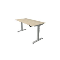 Kerkmann Schreibtisch Sitz-Stehtisch Move 4 silber 160x80x64-129cm elektr. höhenverstellbar