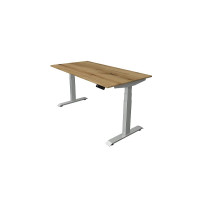 Kerkmann Schreibtisch Sitz-Stehtisch Move 4 silber 180x80x64-129cm elektr. höhenverstellbar