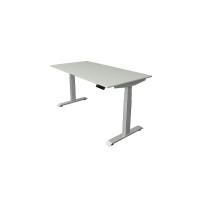Kerkmann Schreibtisch Sitz-Stehtisch Move 4 silber 180x80x64-129cm elektr. höhenverstellbar