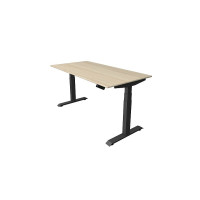 Kerkmann Schreibtisch Sitz-Stehtisch Move 4 anthrazit 180x80x64-129cm elektr. höhenverstellbar