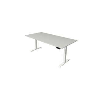 Kerkmann Schreibtisch Sitz-Stehtisch Move 4 weiss 200x100x64-129cm elektr. höhenverstellbar