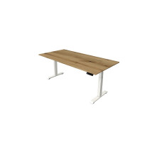 Kerkmann Schreibtisch Sitz-Stehtisch Move 4 weiss 200x100x64-129cm elektr. höhenverstellbar
