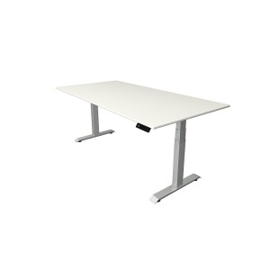 Kerkmann Schreibtisch Sitz-Stehtisch Move 4 silber 200x100x64-129cm elektr. höhenverstellbar