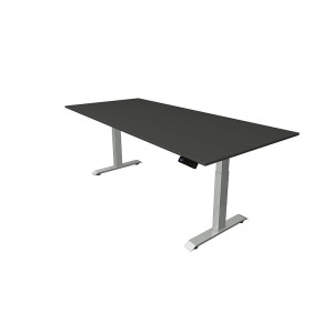 Kerkmann Schreibtisch Sitz-Stehtisch Move 4 silber 225x100x64-129cm elektr. höhenverstellbar