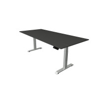 Kerkmann Schreibtisch Sitz-Stehtisch Move 4 silber 225x100x64-129cm elektr. höhenverstellbar