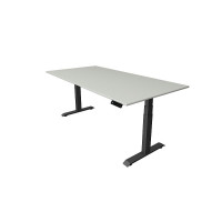Kerkmann Schreibtisch Sitz-Stehtisch Move 4 anthrazit 250x100x64-129cm elektr. höhenverstellbar