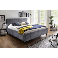 Polsterbett Doppelbett Bett Lizzano mit Stoffbezug Cloud