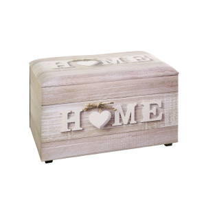 Sitztruhe Kunstleder Home 90 65 x 40 x 42 cm
