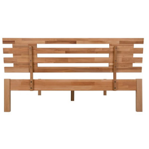 Futonbett Jugendbett Doppelbett Ludwig massiv mit Kopfteil