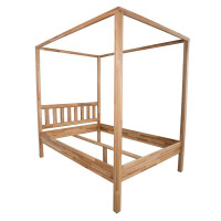 Himmelbett Doppelbett Karoline massiv