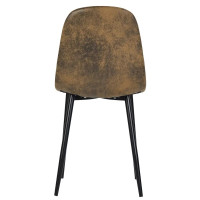 Design Stuhl Esszimmerstuhl Josef Vintage Kunstvelour