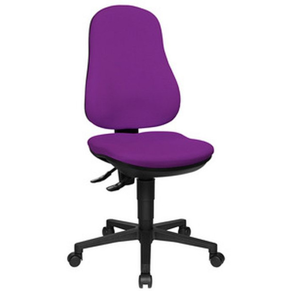 Bürodrehstuhl Point 70  Spezial-Bandscheibensitz mit Beckenstütze violett